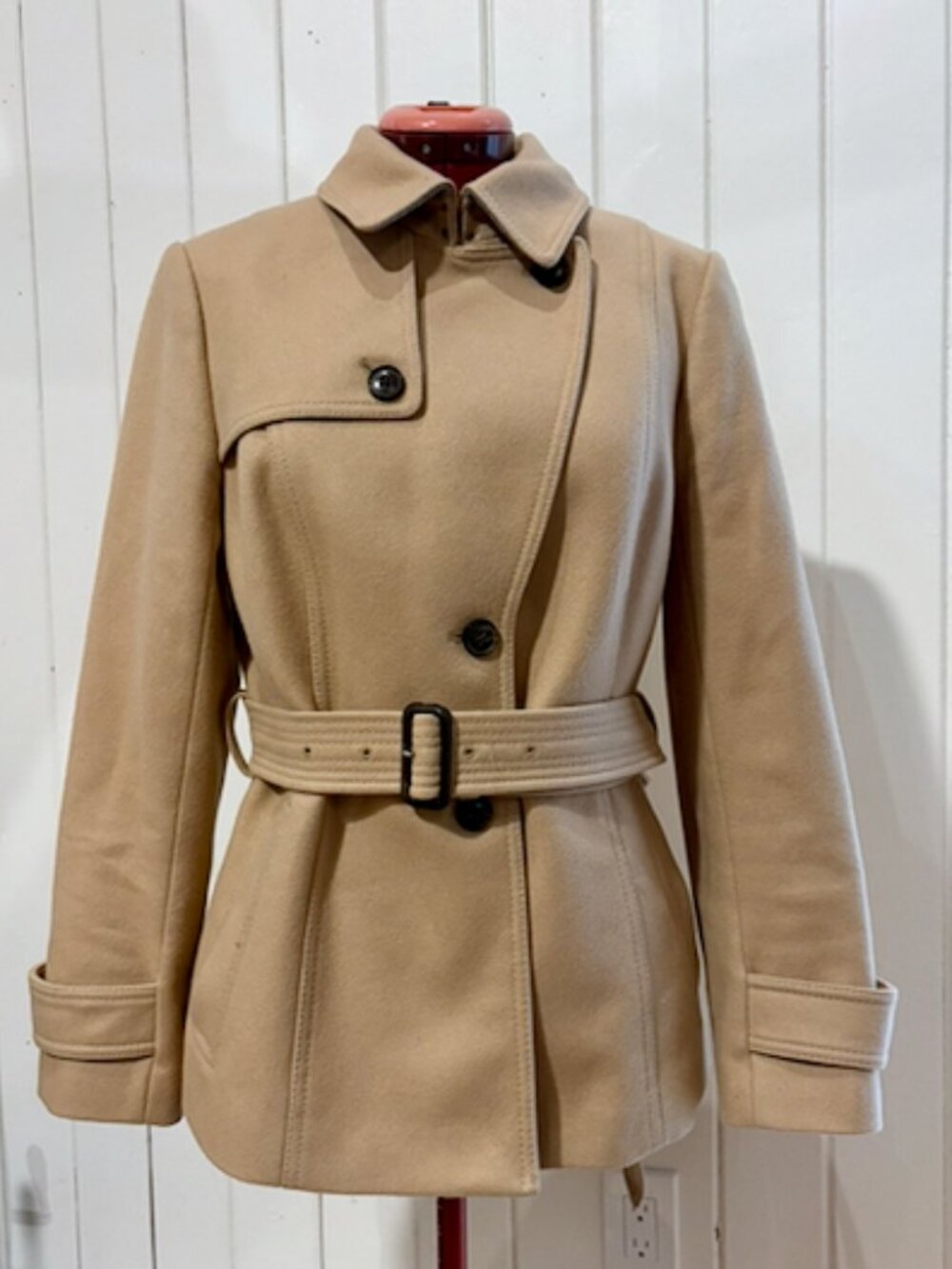 Banana Republic Wool Blend Trench Coat